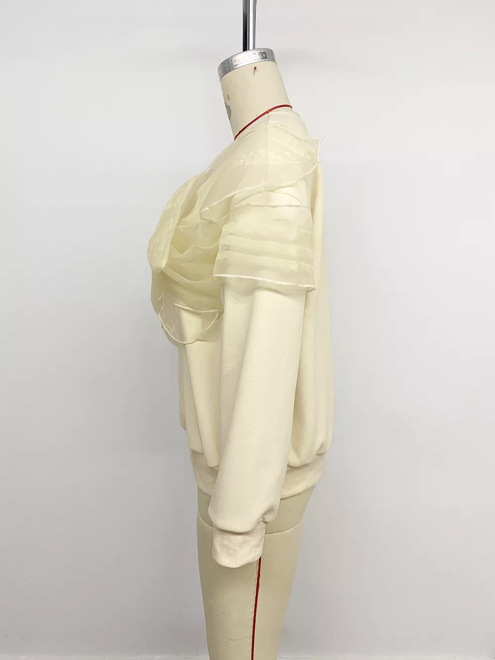 Bow Round Neck Long Sleeve Sweatshirt, image 13