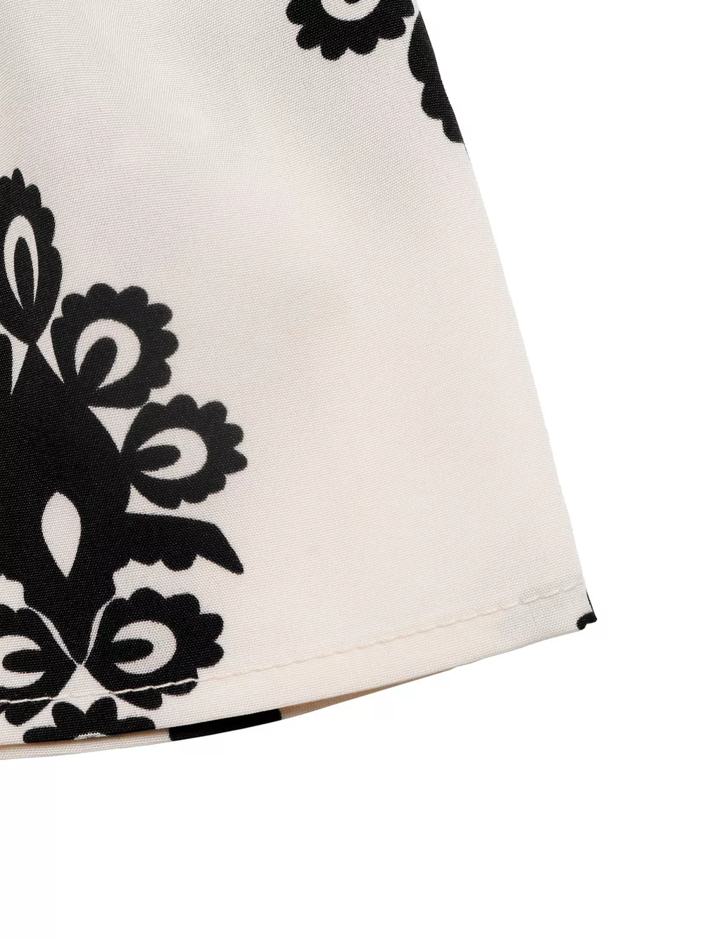 Smocked Waist Printed Shorts, image 8
