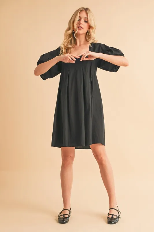 Square Neck Babydoll Dress with Pockets, image 10