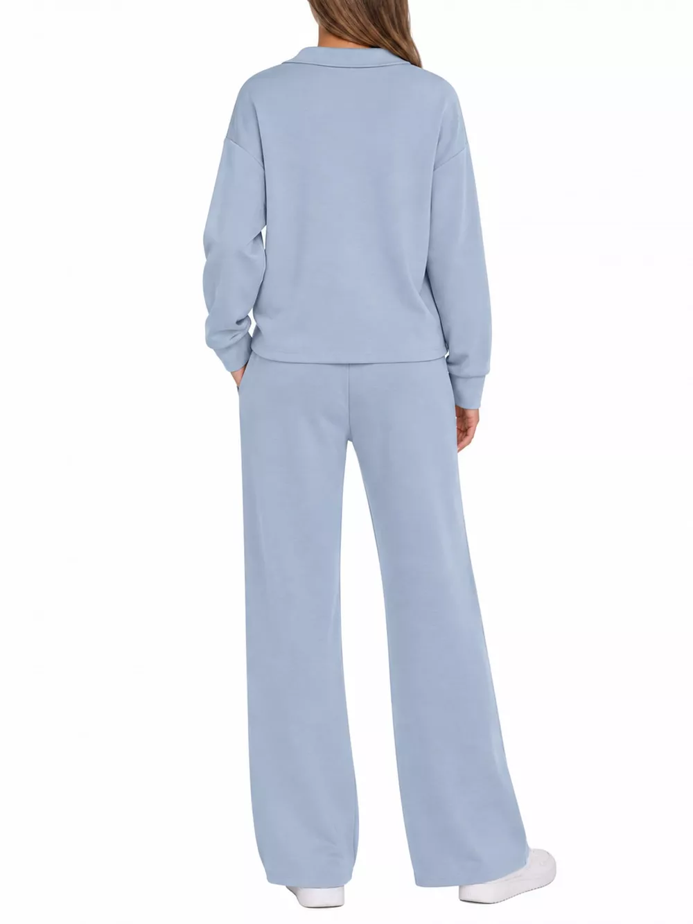 Dropped Shoulder Top and Pants Set, image 27