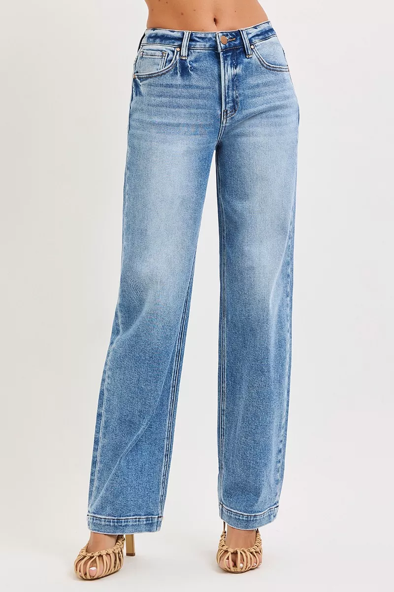 High Rise Wide Baggy Jeans, image 2