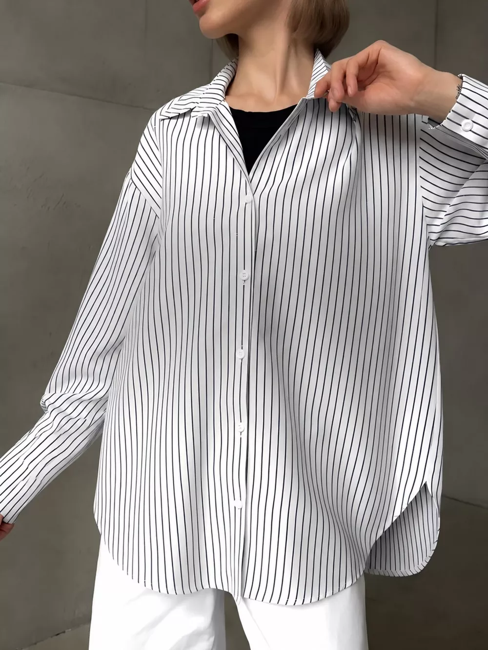 Button Up Long Sleeve Shirt, image 7