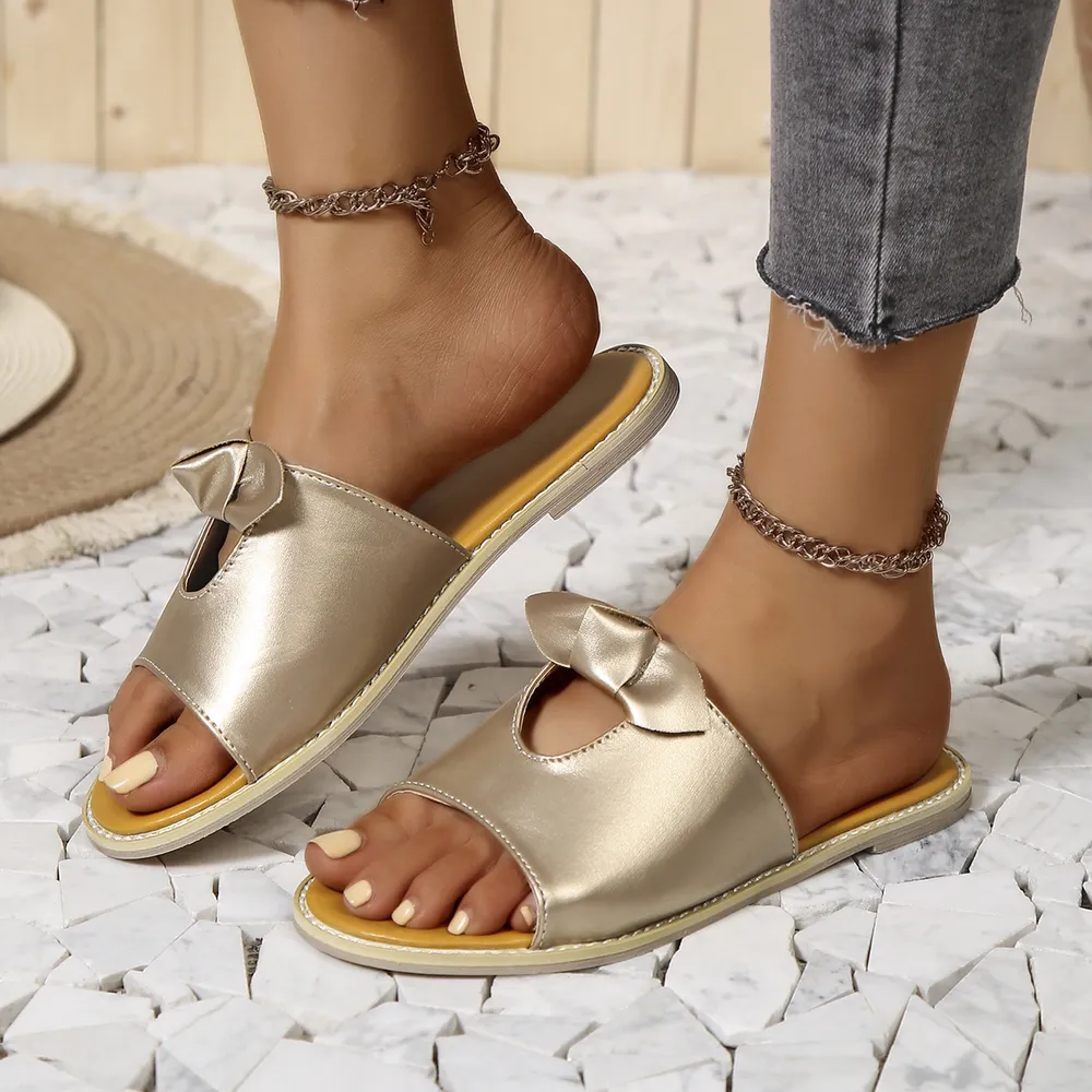 Casual Open Toe Cutout Detail Sandals, image 9