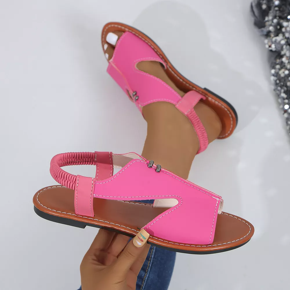 Open Toe Flats Sandals, image 10