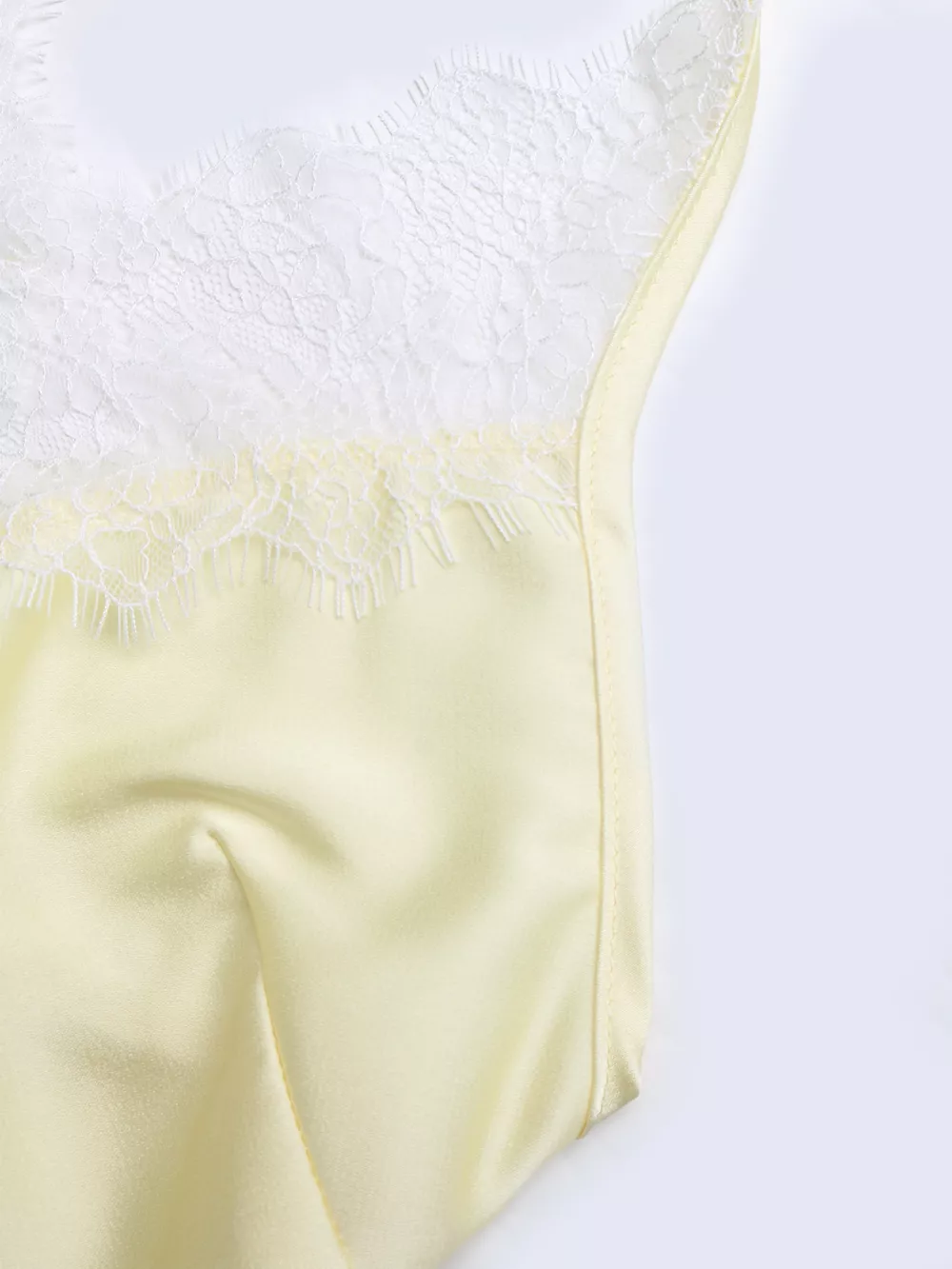 Lace Trimmed Slit Midi Dress, image 10