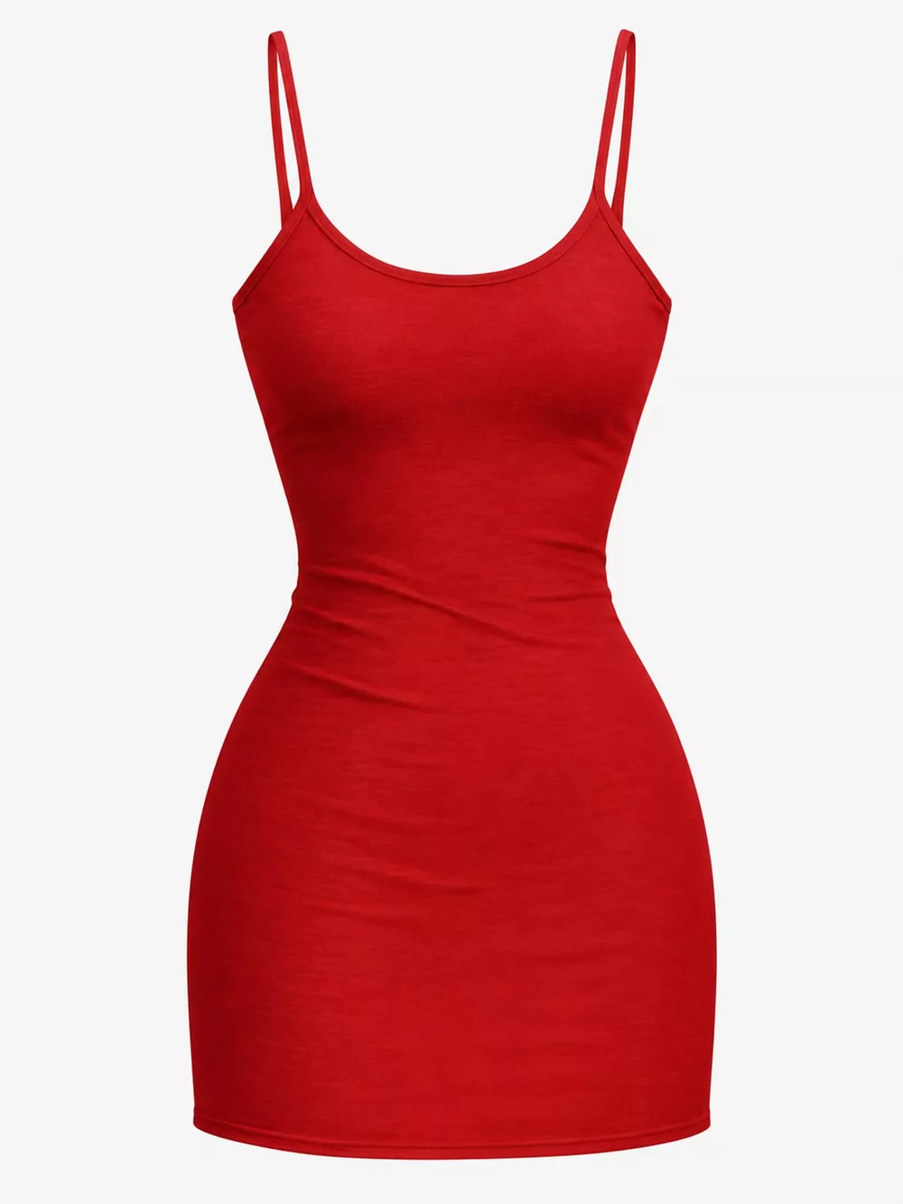 Full Size Scoop Neck Cami Dress Plus Size, image 4