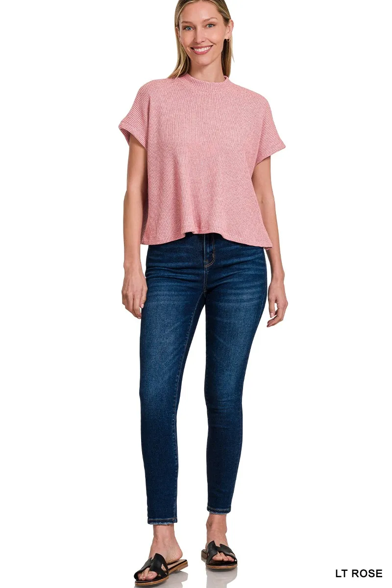 Sweater Boxy Top & Long Pants Set, image 6