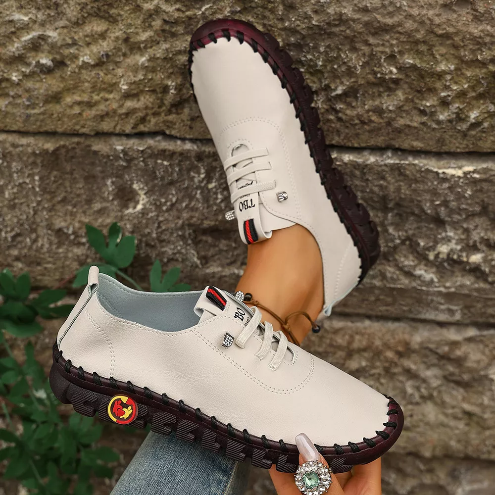 Round Toe Lace Up Sneakers, image 17