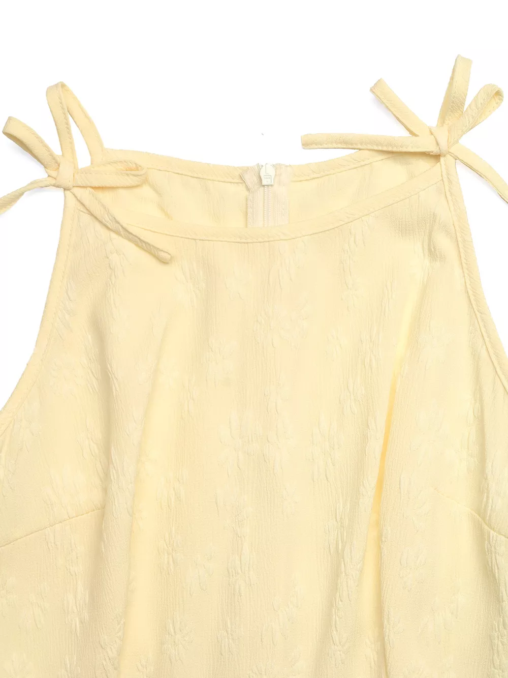 Tie Strap Textured Wide Leg Jumpsuit, image 7