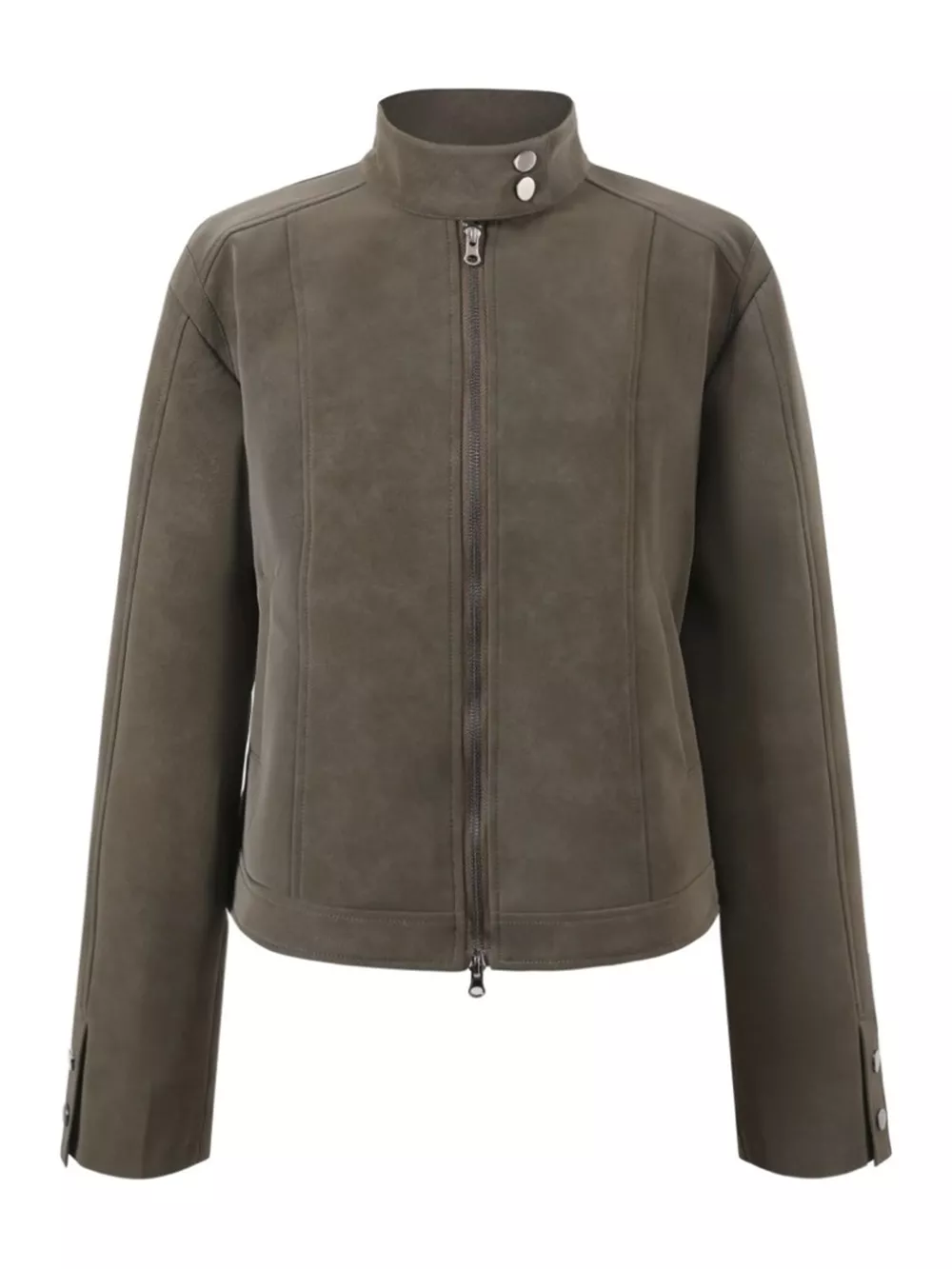 Zip Up Cropped Jacket, image 7