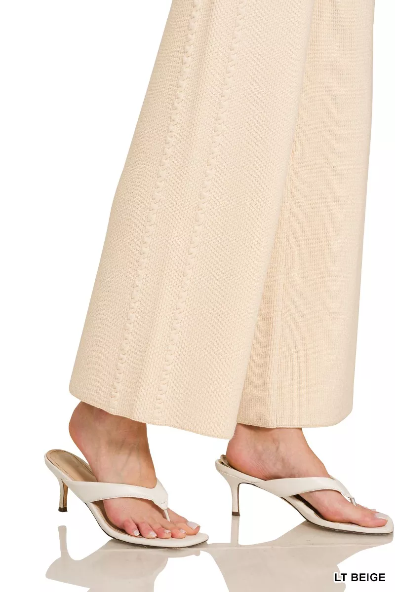 Viscose Sweater Pants, image 2