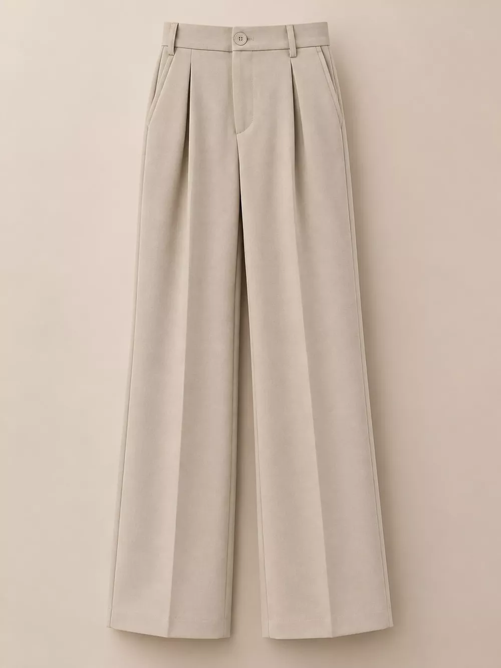 High-Waisted Pleated Wide-Leg Pants, image 16