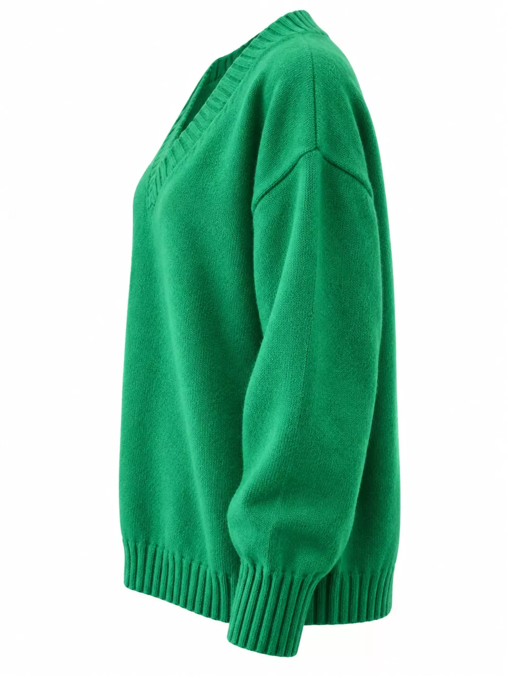 Full Size V-Neck Dropped Shoulder Sweater Plus Size, image 49