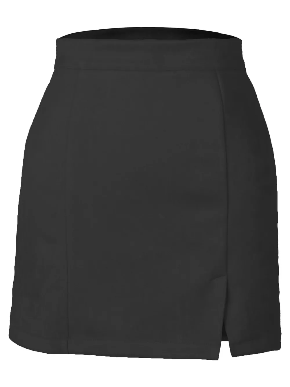 High-Waisted Slit Skirt, image 4