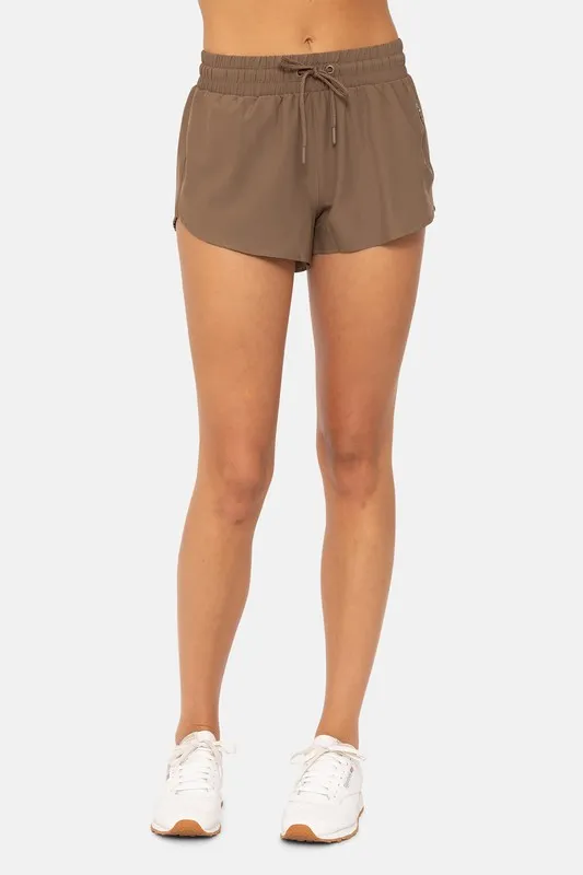 Drawcord Mini Shorts