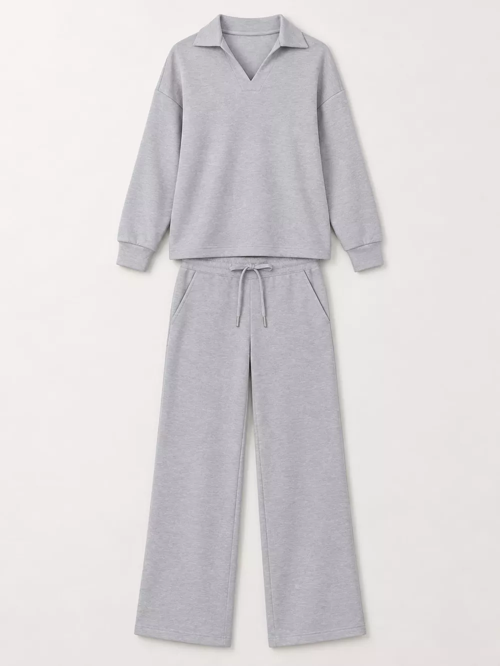 Dropped Shoulder Top and Pants Set, image 33