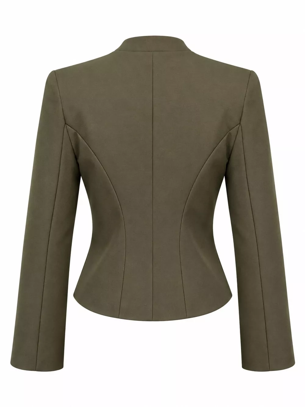 Decorative Button Cropped Jacket, image 16