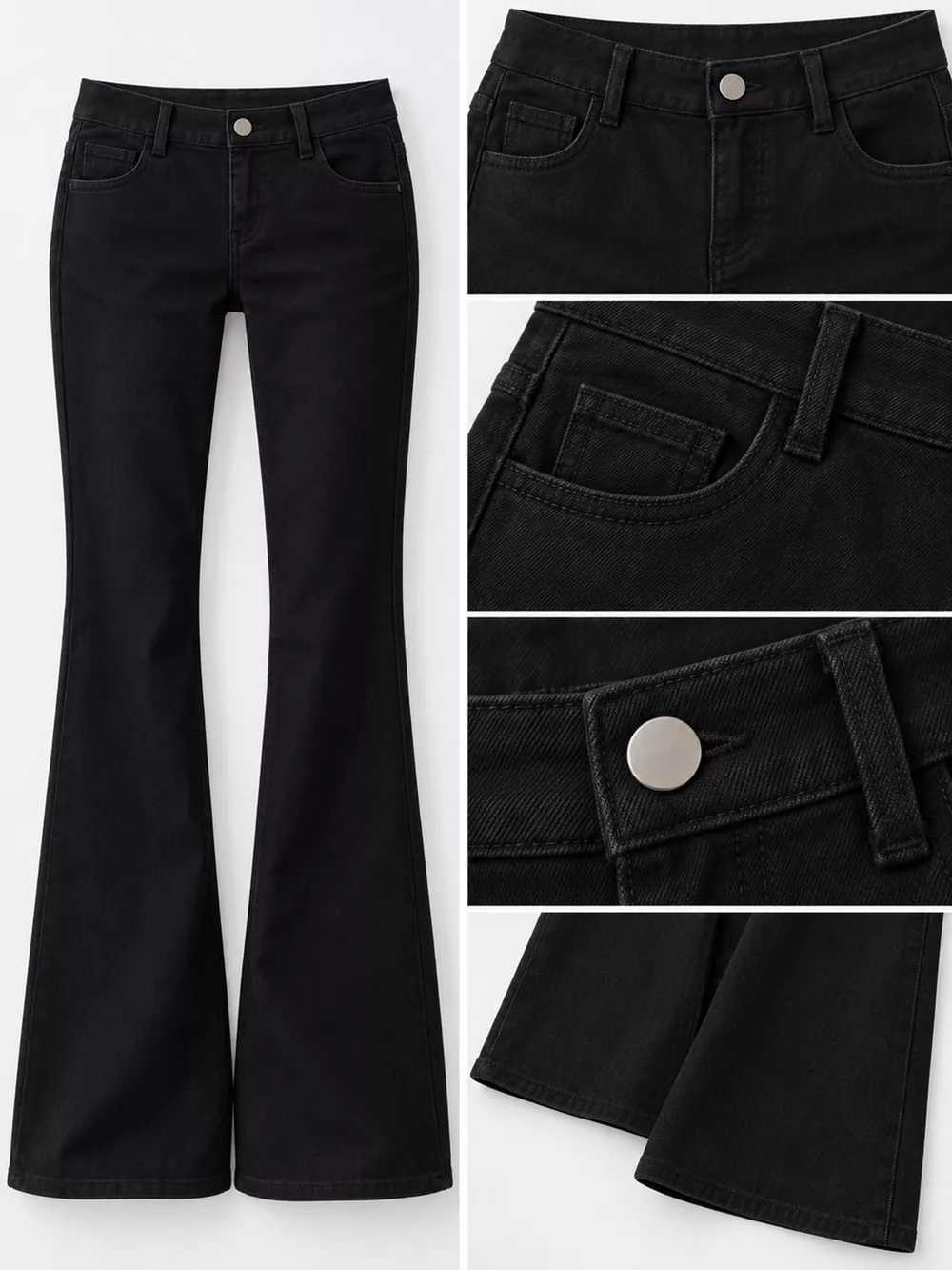 Flare Jeans with Pockets, image 5