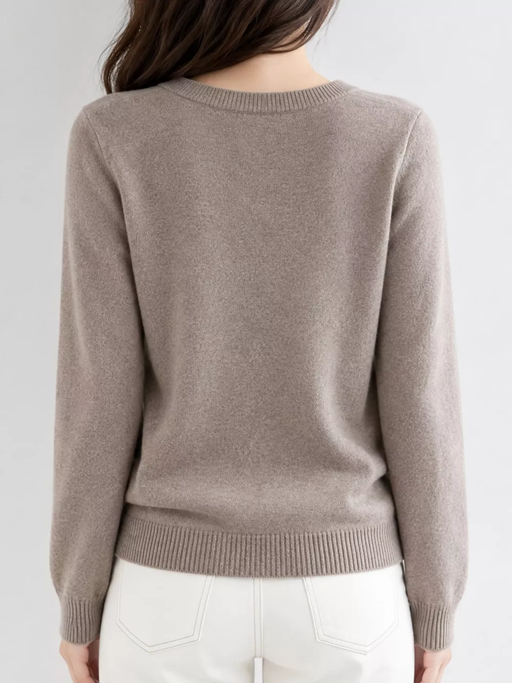Crew Neck Button-Down Cardigan, image 40
