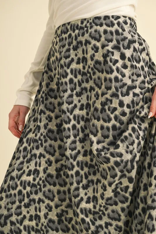 Leopard Midi Skirt, image 10