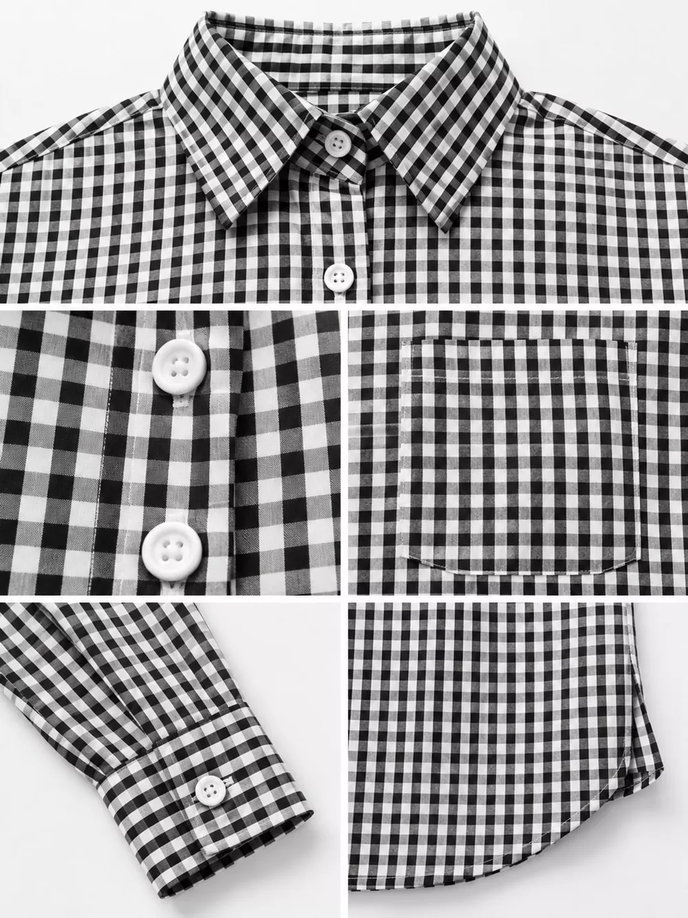 Plus Size Plaid Button-Down Long Sleeve Shirt, image 31