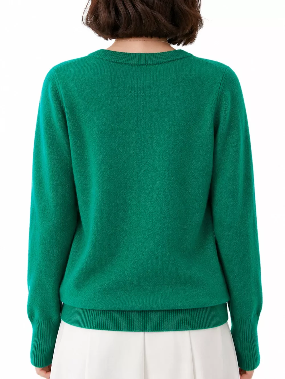 Crew Neck Button-Down Cardigan, image 20