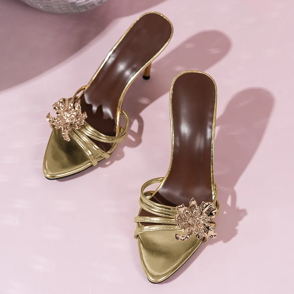 Open Toe Stiletto Sandals, image 9