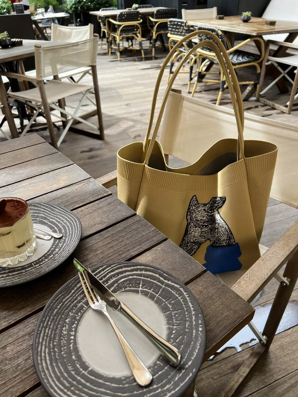 Dog Knit Shoulder Bag, image 9