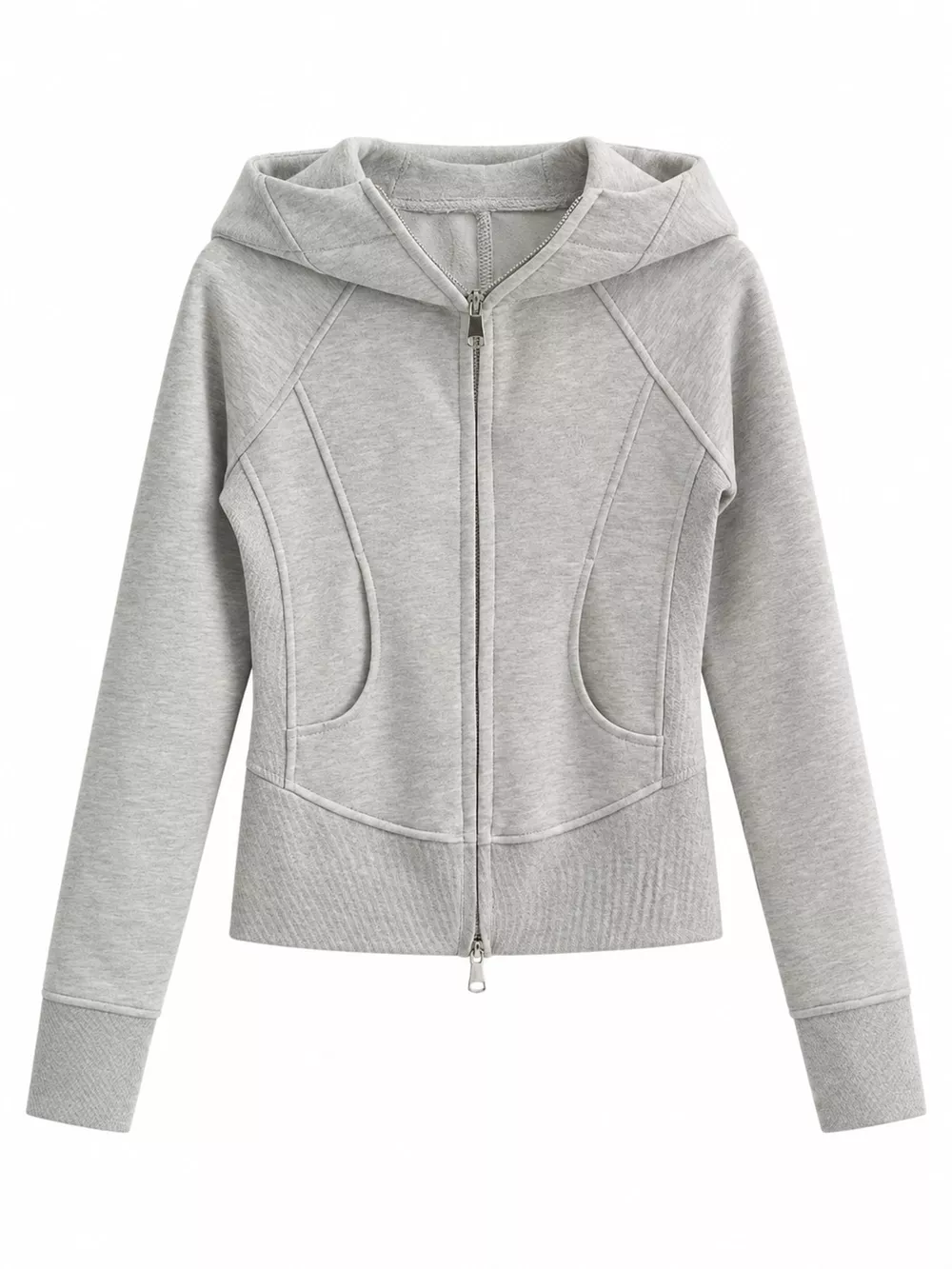 Slim-Fit Full-Zip Hoodie, image 16