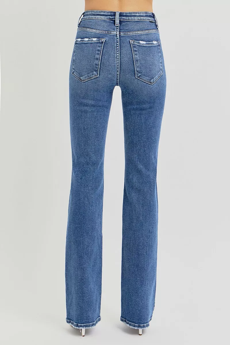 Full Size Tummy Control High Rise Straight Jeans Plus Size, image 5