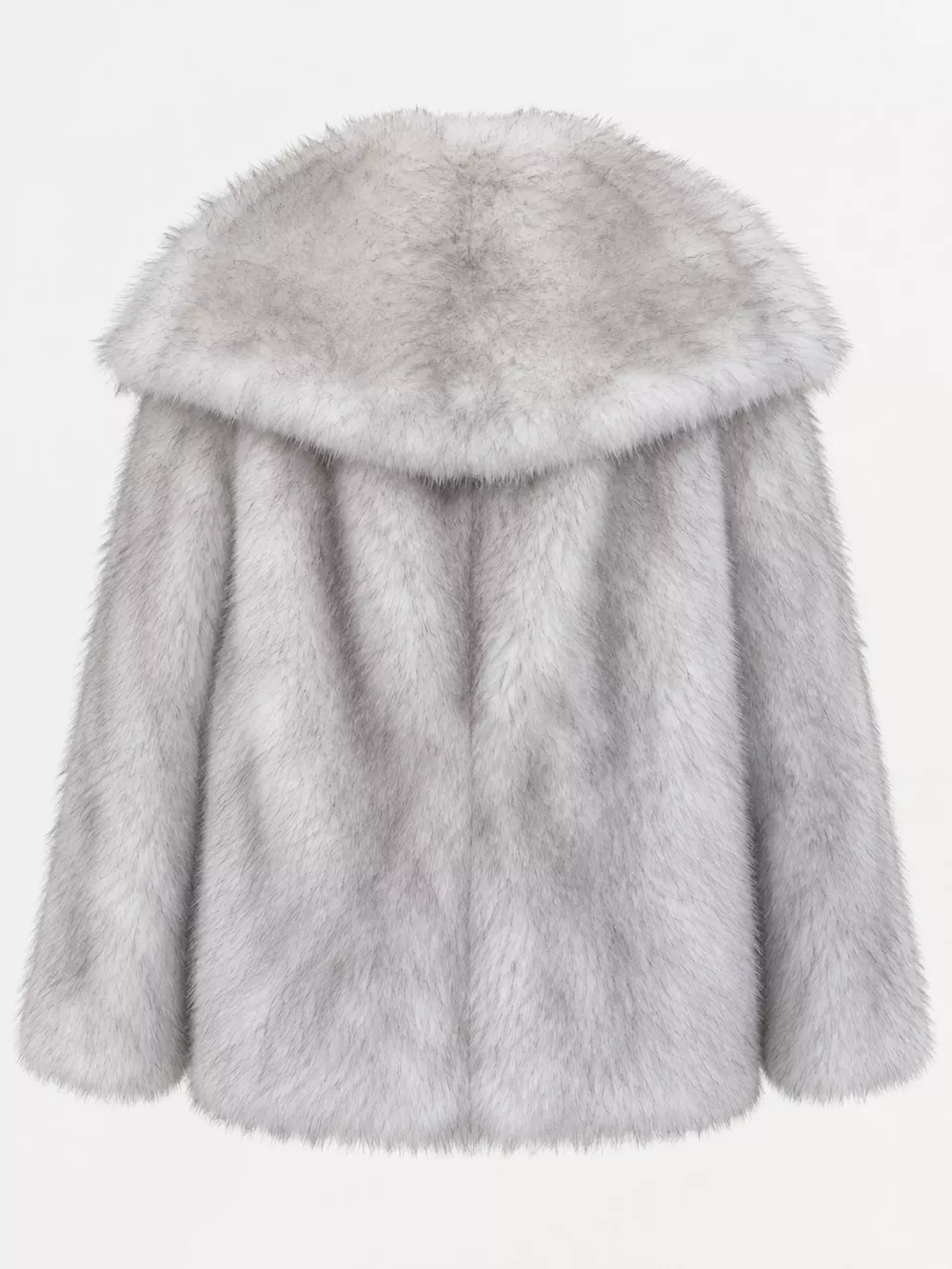 Fox Fur Collar Winter Outerwear, image 72