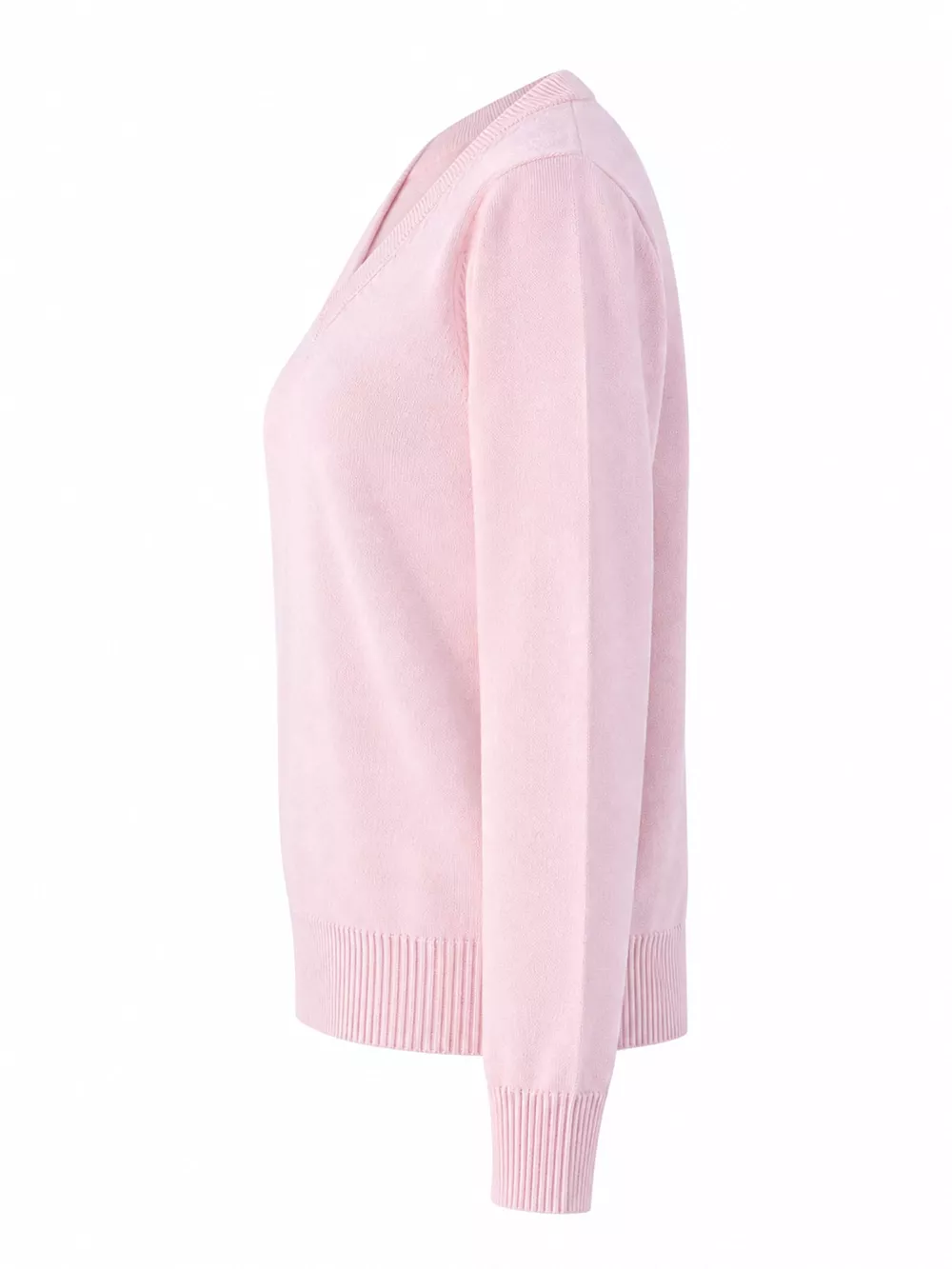 Full Size V-Neck Long Sleeve Sweater Plus Size, image 25