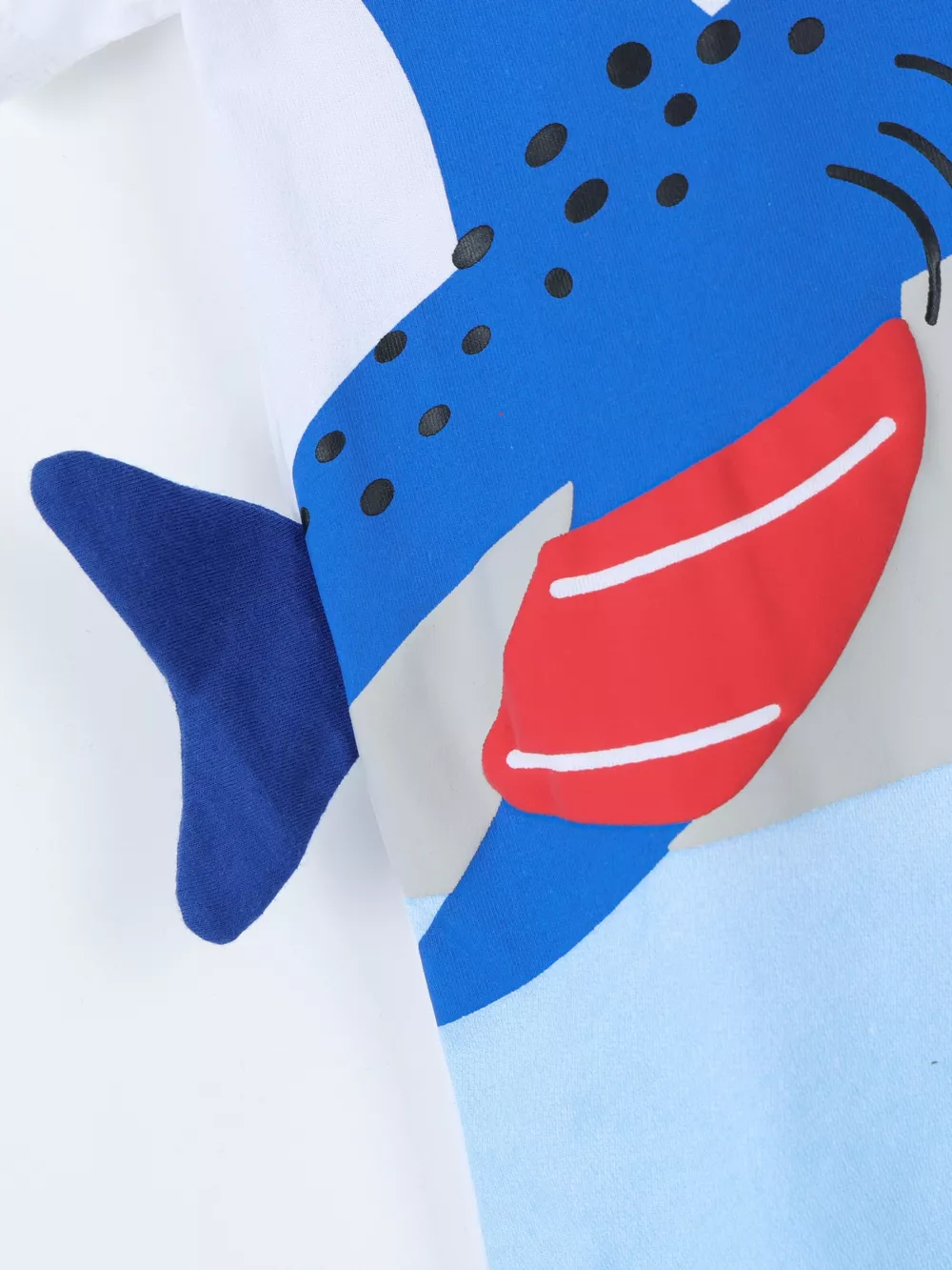 Children's Shark Graphic Round Neck T-Shirt, image 5