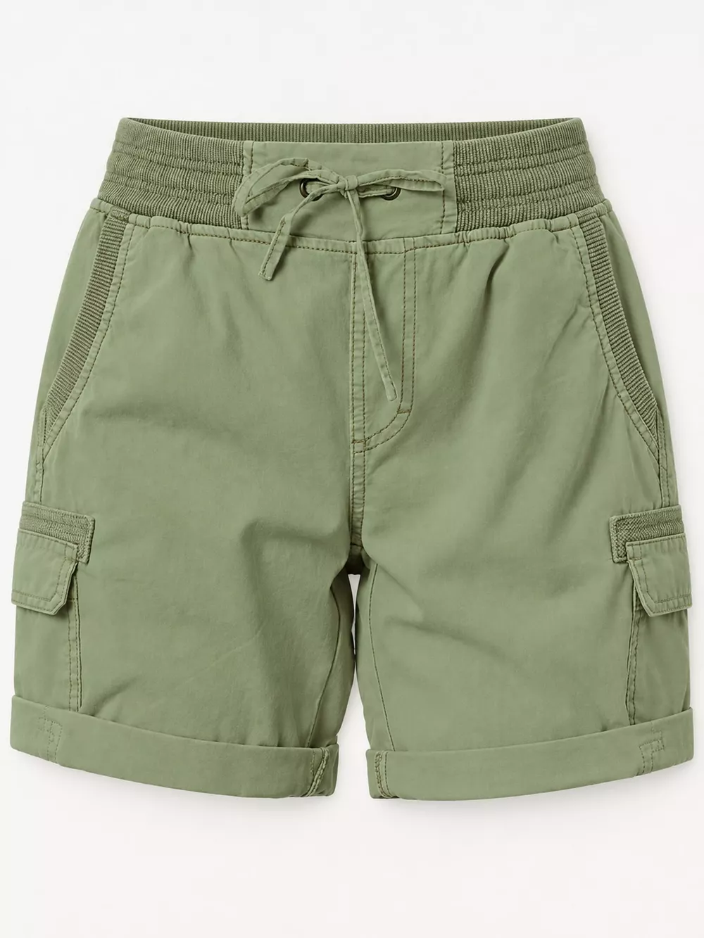 Full Size Drawstring Cargo Shorts Plus Size, image 23