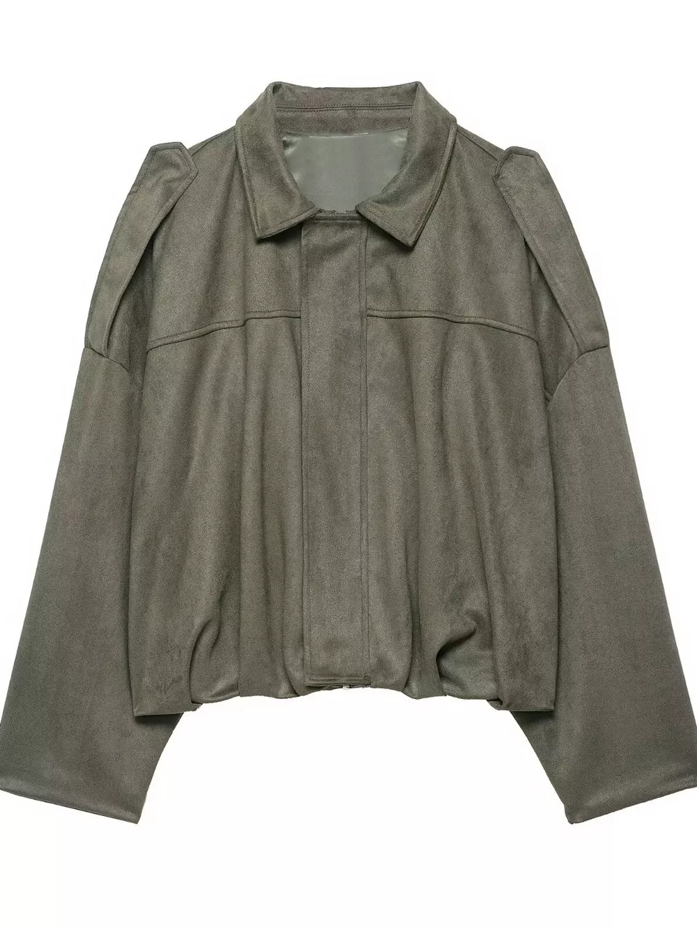 Zip Up Cropped Jacket, image 4