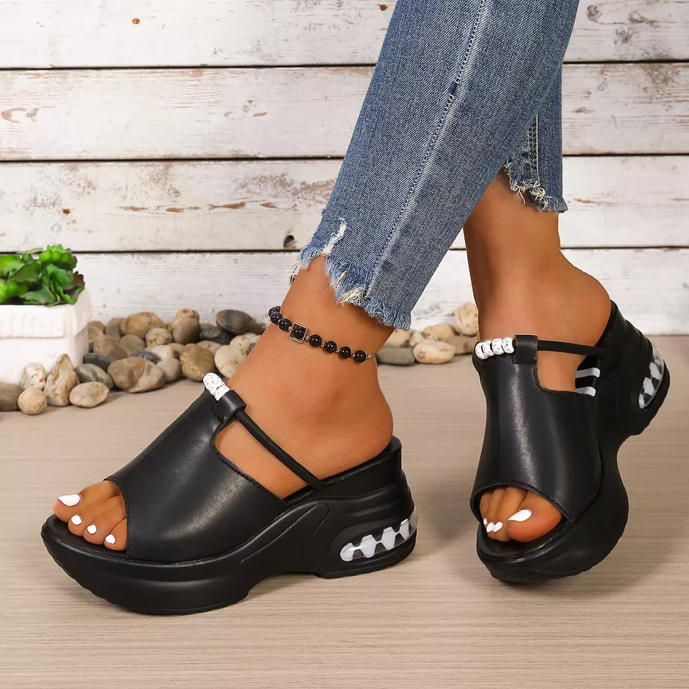 Open Toe Platform Sandals, image 3