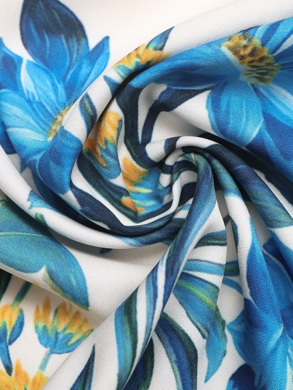 Floral Print Sweetheart Neck Maxi Dress, image 9