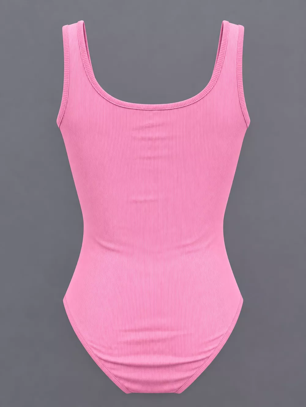 Full Size Ribbed Knit Sleeveless Scoop Neck Bodysuit Plus Size, image 24