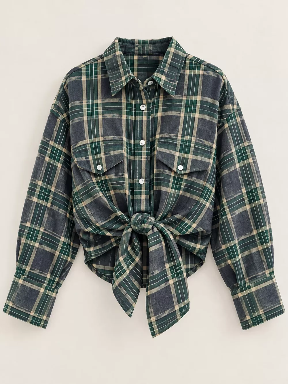 Plaid Button Up Shirt, image 23