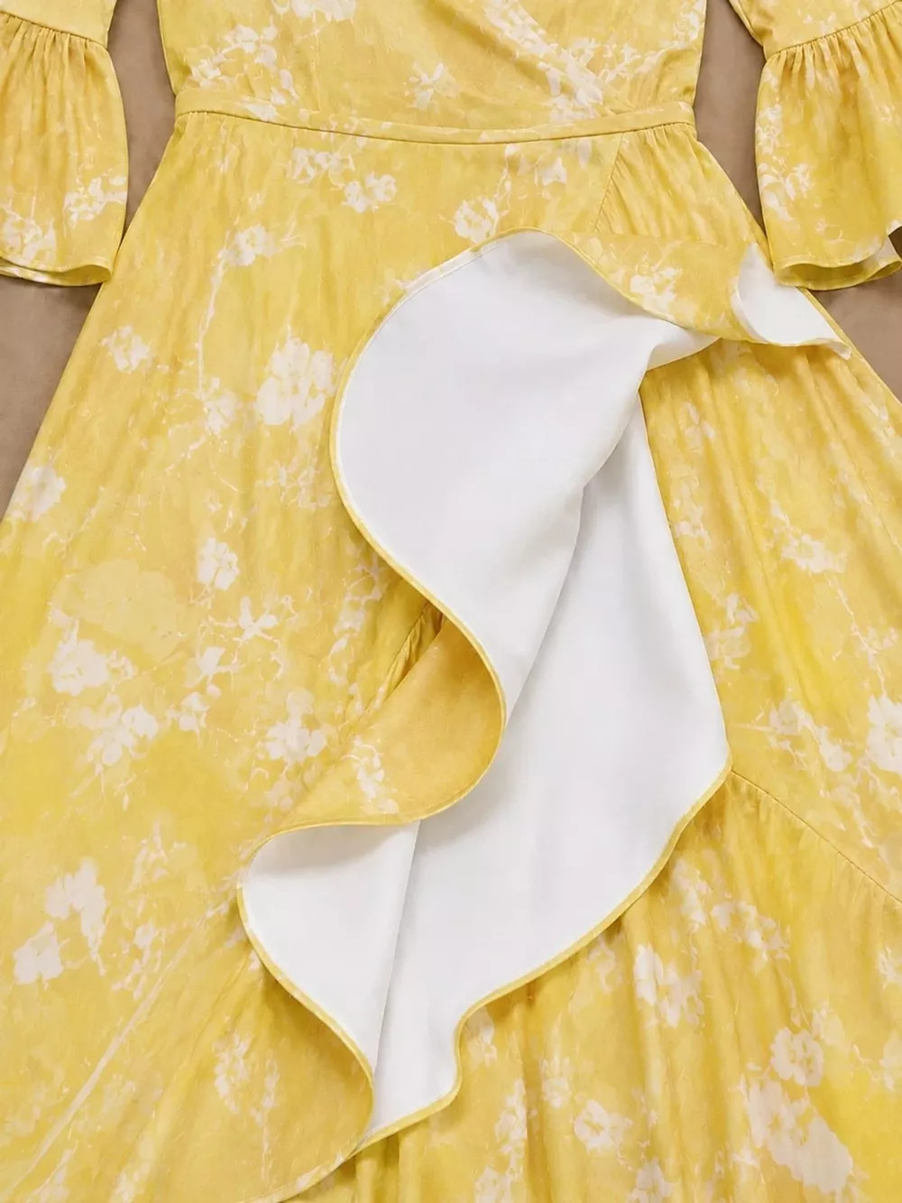 High-Low Ruffled Maxi Dress, image 8