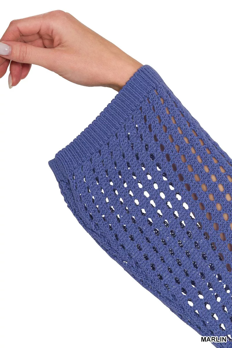 Hollow Out Long Sleeve Sweater, image 2
