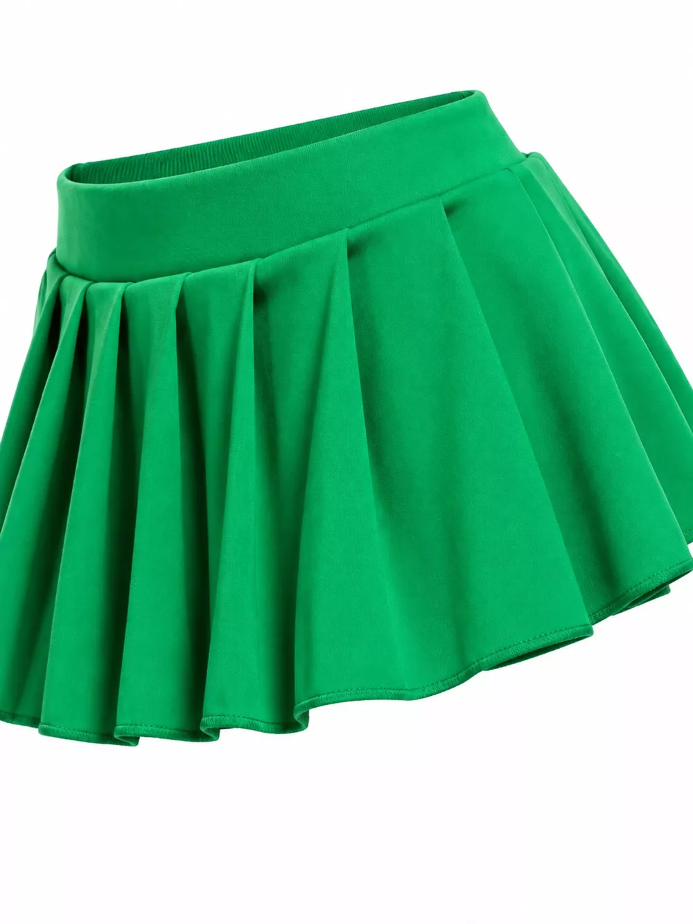 Low Waist Pleated Micro Mini Skirt, image 17