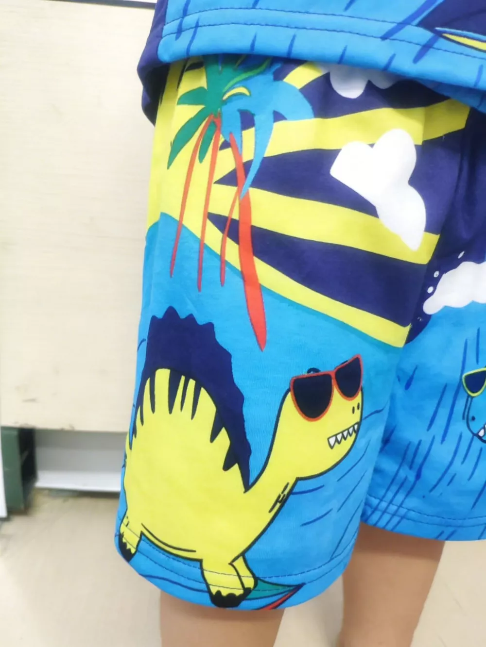 Children's Dinosaur Short Sleeve Tee and Shorts Set, image 5