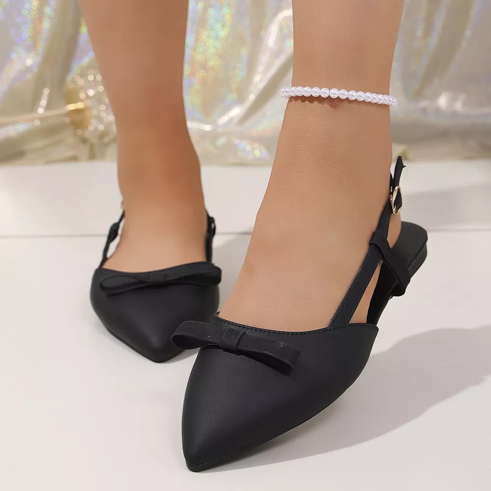 Point Toe Flats Sandals