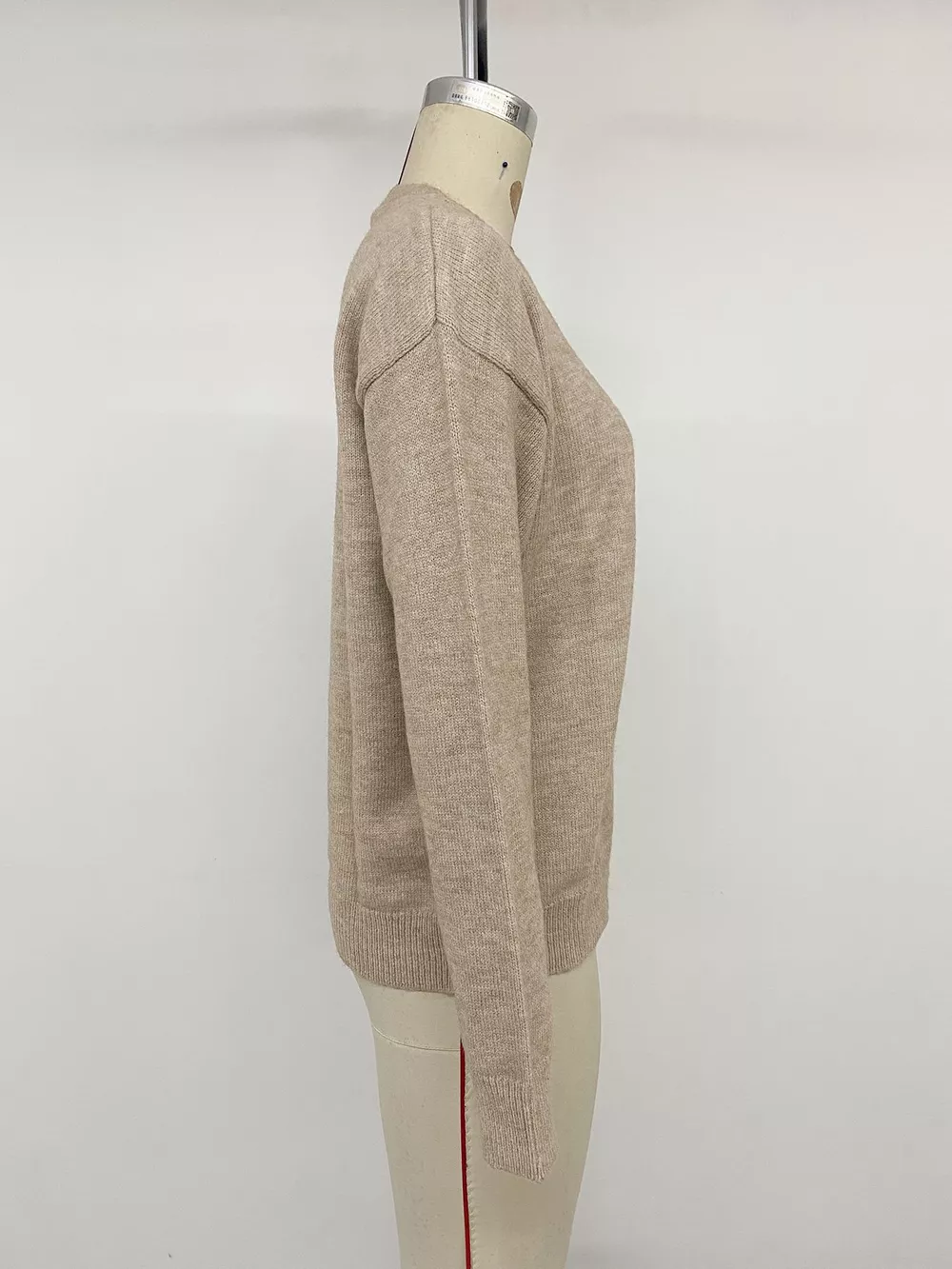 Dropped Shoulder Long Sleeve Sweater, image 12