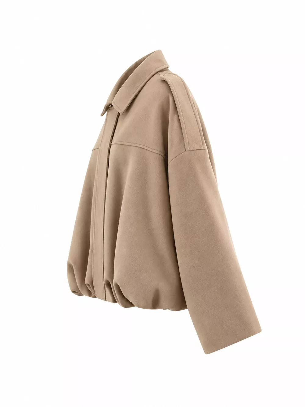 Zip Up Dropped Shoulder Jacket, image 35