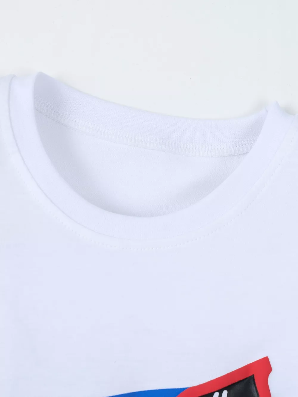 Children's Shark Graphic Round Neck T-Shirt, image 4