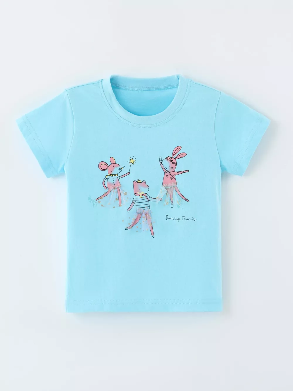 Children's Dancing Friends Graphic T-Shirt, image 2