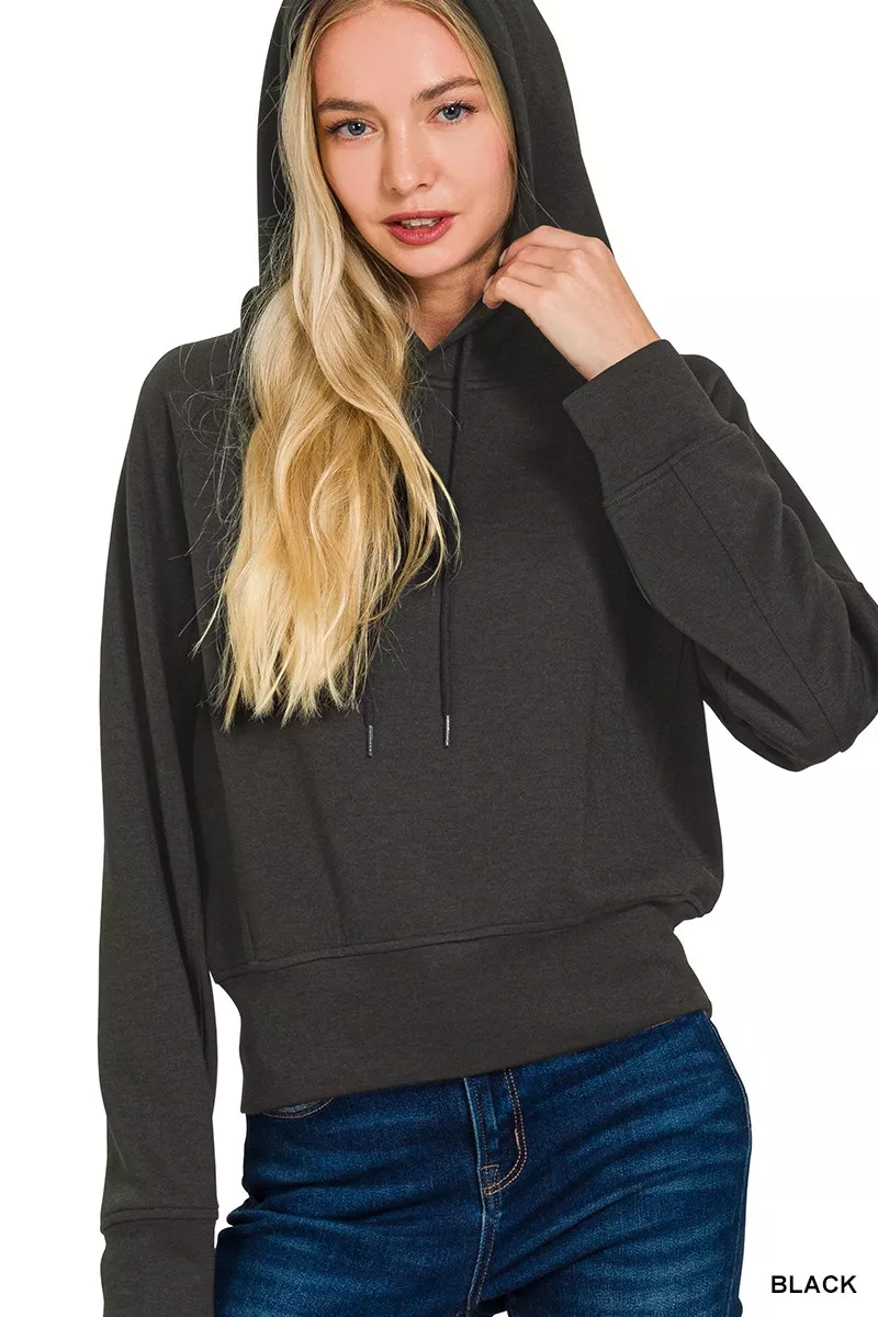 Drawstring Scuba Hoodie, image 3