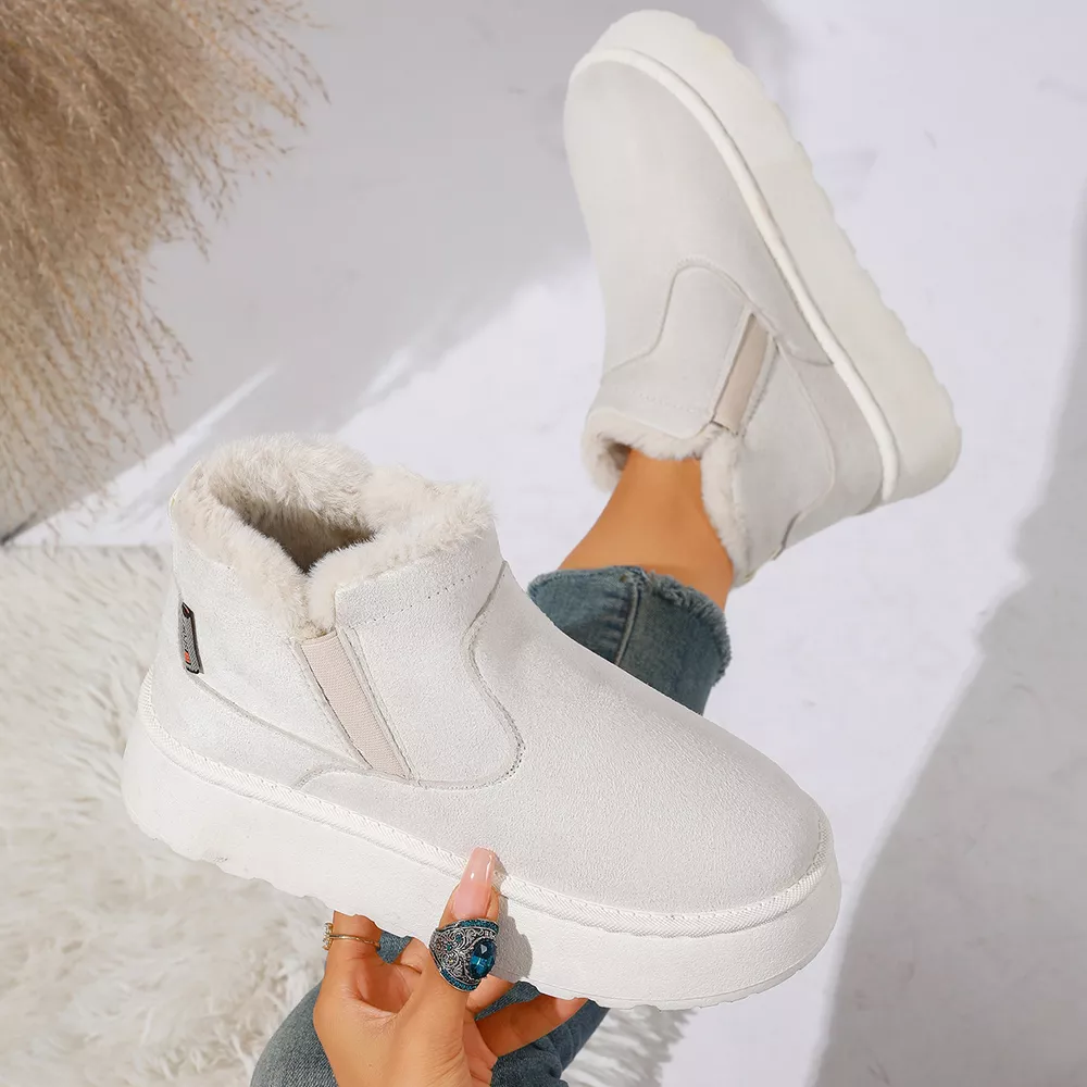Round Toe Platform Boots, image 6